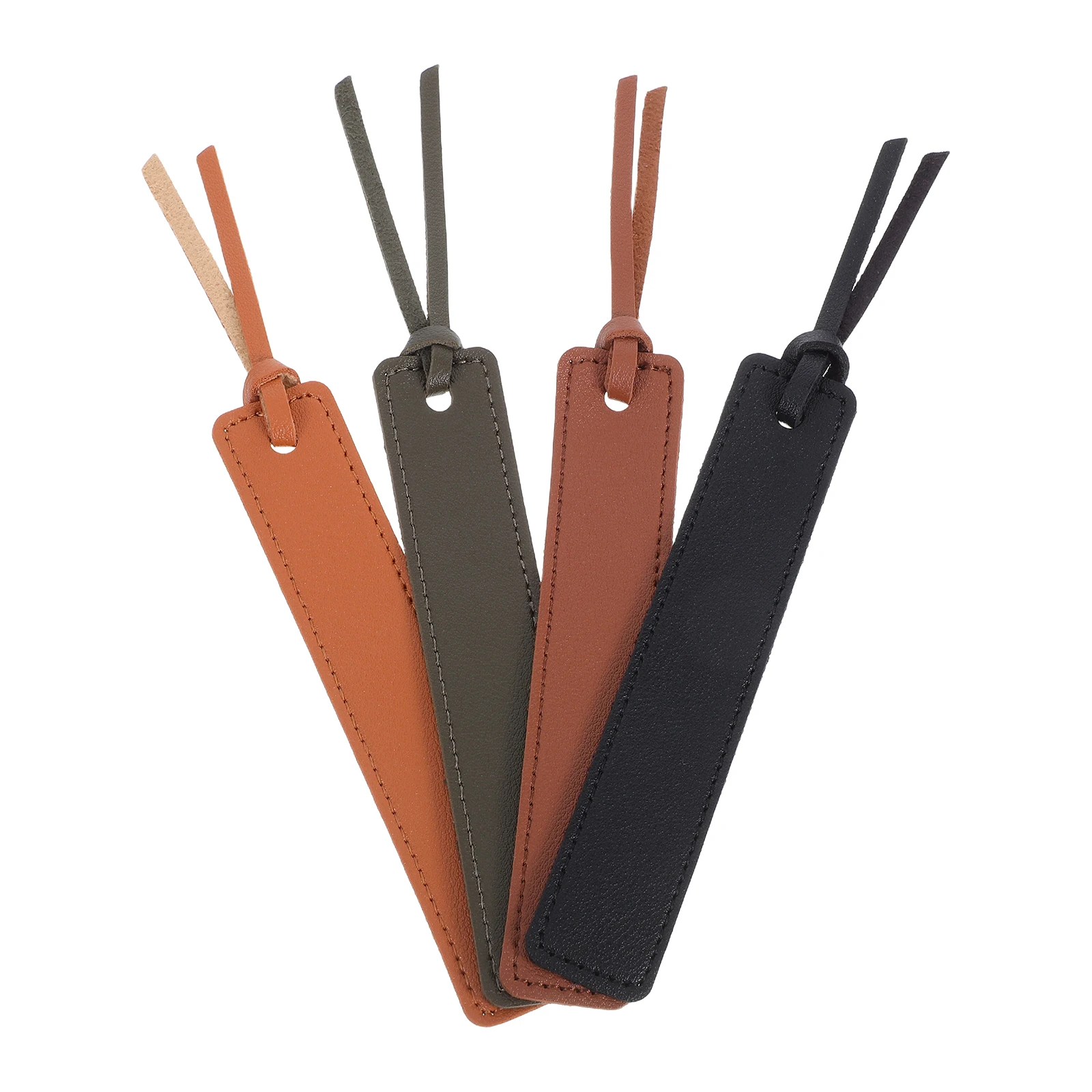 

4pcs Bookmark Bookmarks Page Markers Portable Reading Plain Mens Student Reusable Long Lasting Chic Gifts