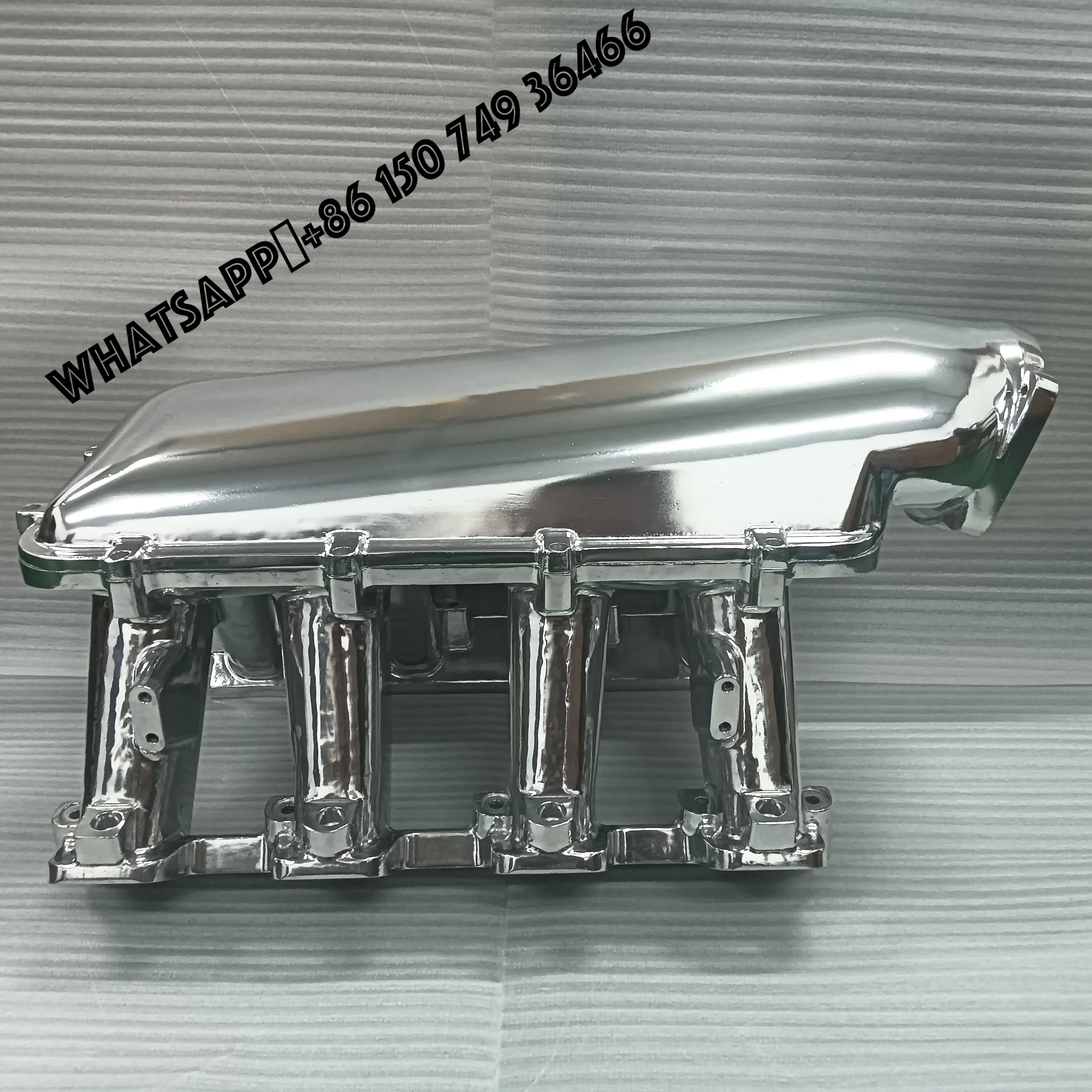 Polished LS Hi-Ram EFI Intake  Manifold  Fit LS3 with Fuel Rail Kits