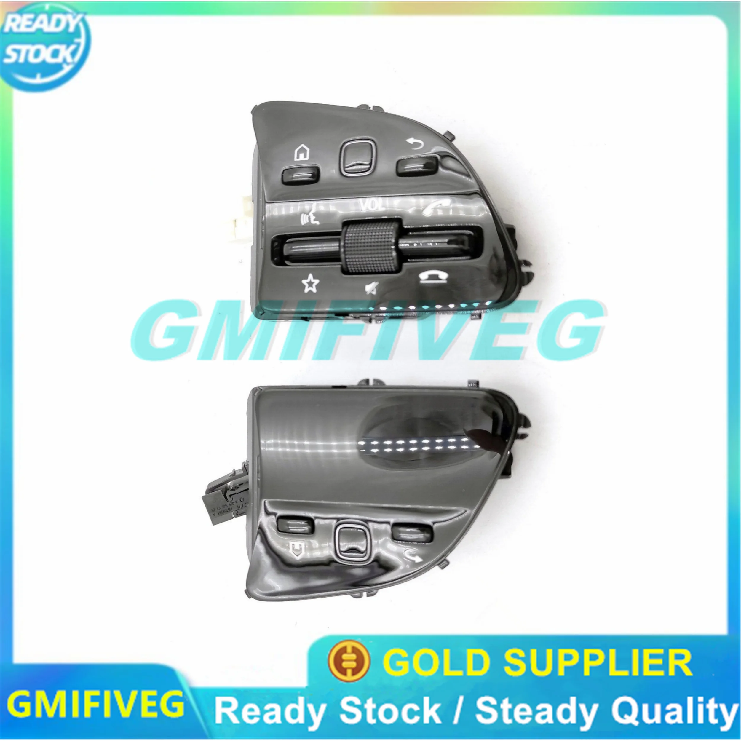 

New Suitable For Mercedes-Benz Multi-Function Steering Wheel Switch Button A9079057604