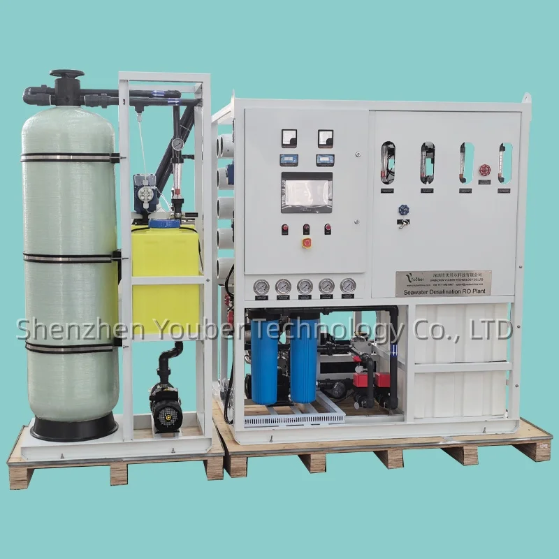 20TPD RO Seawater Desalination Unit | Compact Water Treatment Plant | High-Recovery Desalination Machine