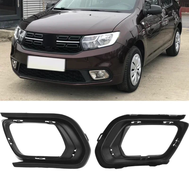 Front Lower Fog Light Support Grille Trim Cover for Sandero MK2 Facelift 2017-2020 Heavy Duty Upgraded 261A38935R - 261A24864R