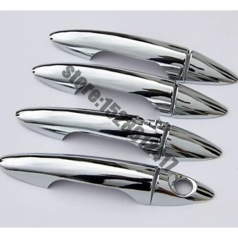 Chrome Door Handle Cover Trim For Hyundai Solaris Verna i25 Accent Grand Avega 2010 2011 2012-2016 Car styling