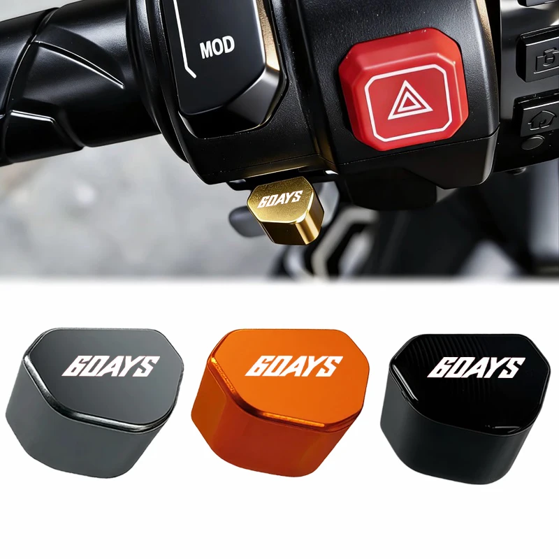 

2026 Mototcycle CNC For KTM 6Days 250 300 450 500 EXC EXC-F XC-W Six Days Switch Button Turn Signal Switch Key cap