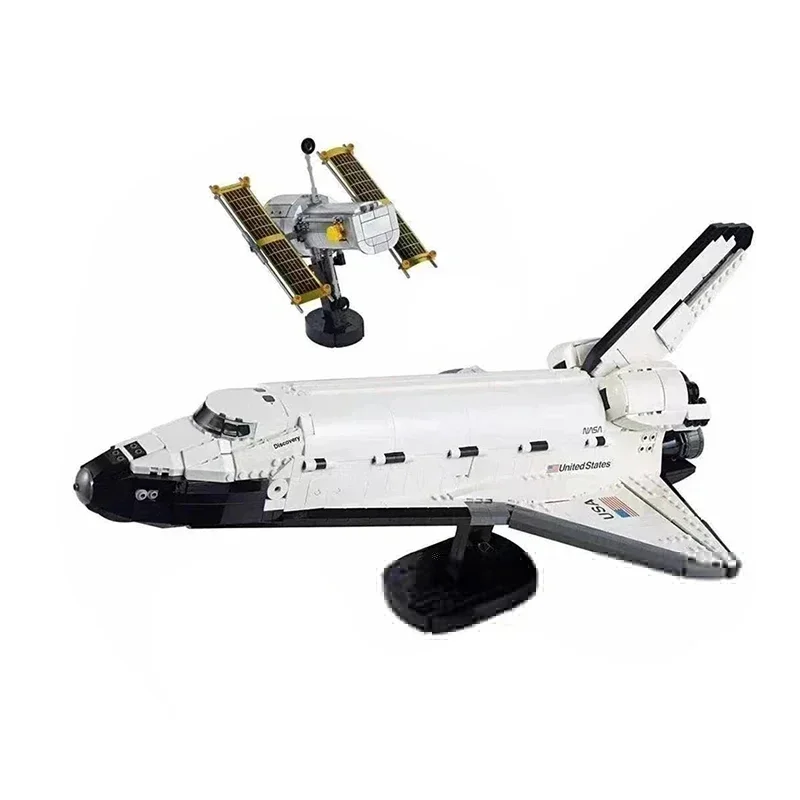 MOC Bouwsteen Space Shuttle Discovery Model Space Rocket Technische stenen DIY-montageideeën Speelgoed voor kindgeschenken 10283-set