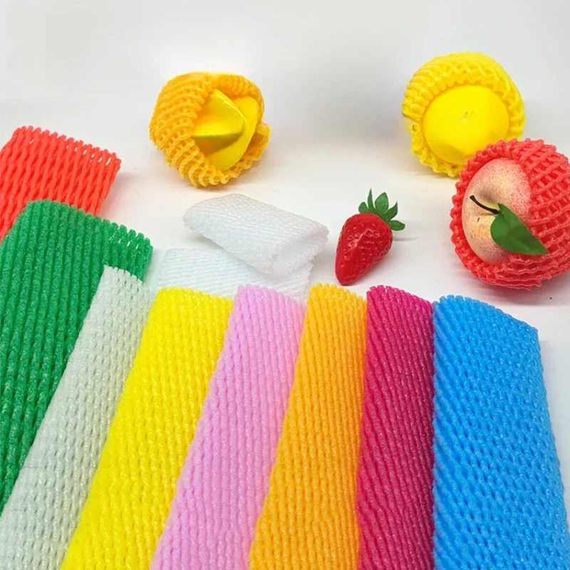 Fruit Protect Mesh Sleeve Collision Prevent Pipe Anti Pressure Foam Net Vegetable Apple Transport Packaging Network Bag