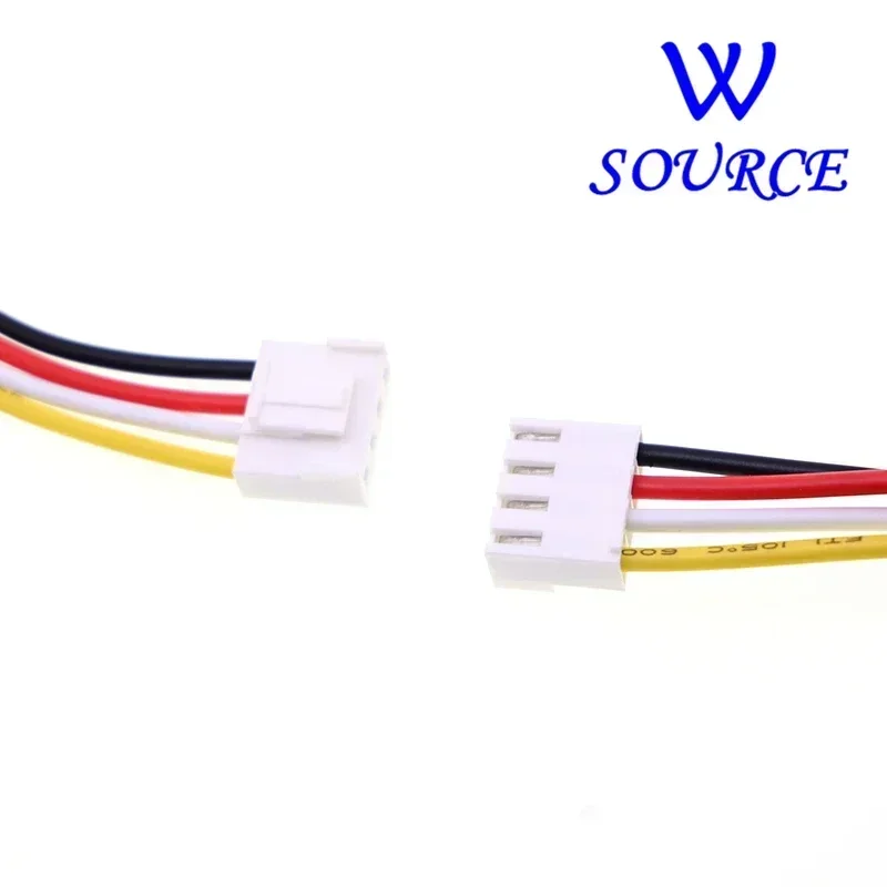 10Pcs 22AWG Single-End JST VH 3.96mm Female Housing Plug Connector 2/3/4/5/6/7/8/9/10 Pin 30cm Cable for Electronic Components
