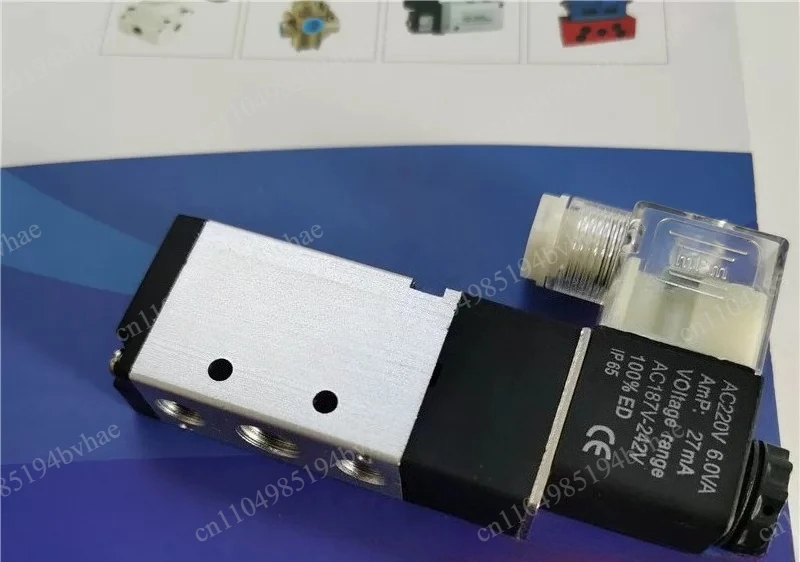 4v210-08 solenoid valve 4v21008B/A 4v210-06 two-position five-way directional valve