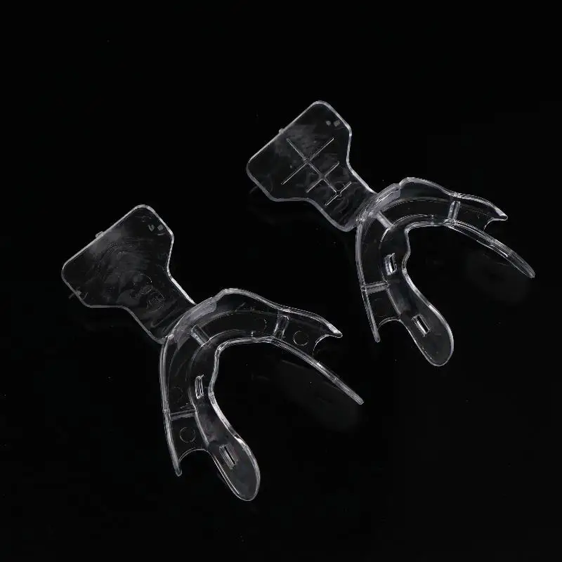 1/2Pcs Plastic Frame Cut Back Impression Trays Dental Impression FCB Trays Edentulous Jaw Stress Free Autoclaved 134℃