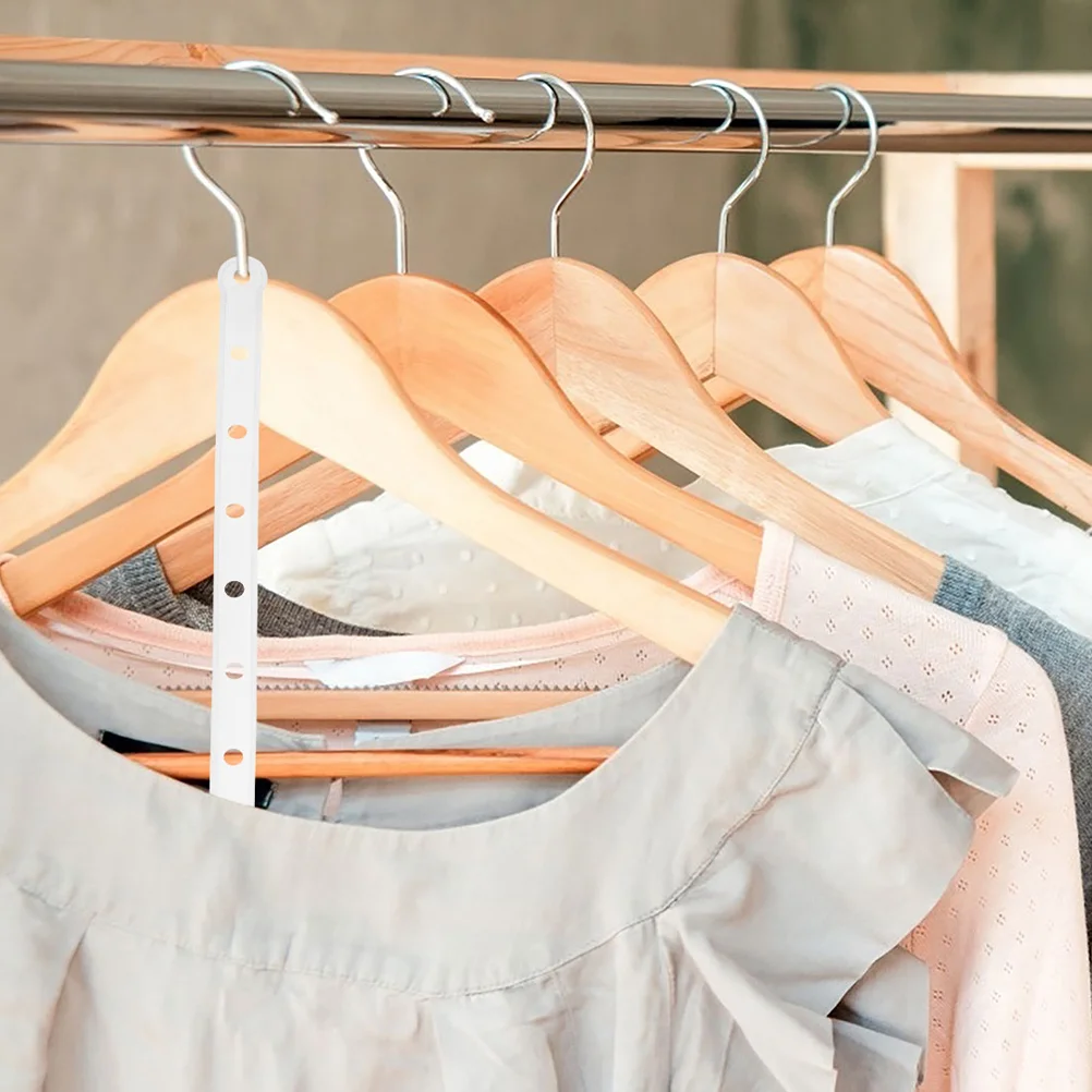 30 Pcs Hanger Connection Strip Plastic Hanging Display Strips Clothing for Retail Displaying