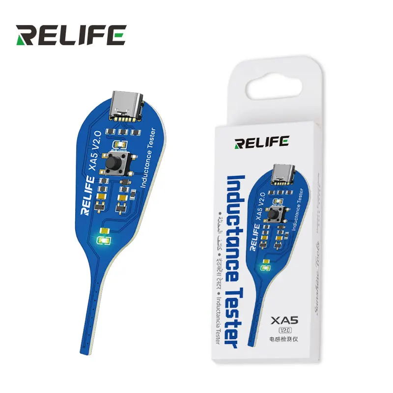 Relife XA5 Motherboard Coil Tester Inductor Detector Tool for PC Repair Electromagnetic Induction Quick Fault Check Tool view 5