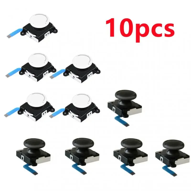 10Pc Set Replacement Joystick for Nintendo Switch Original 3D Joystick Analog Thumb Stick for Joycon Controller Repair Part