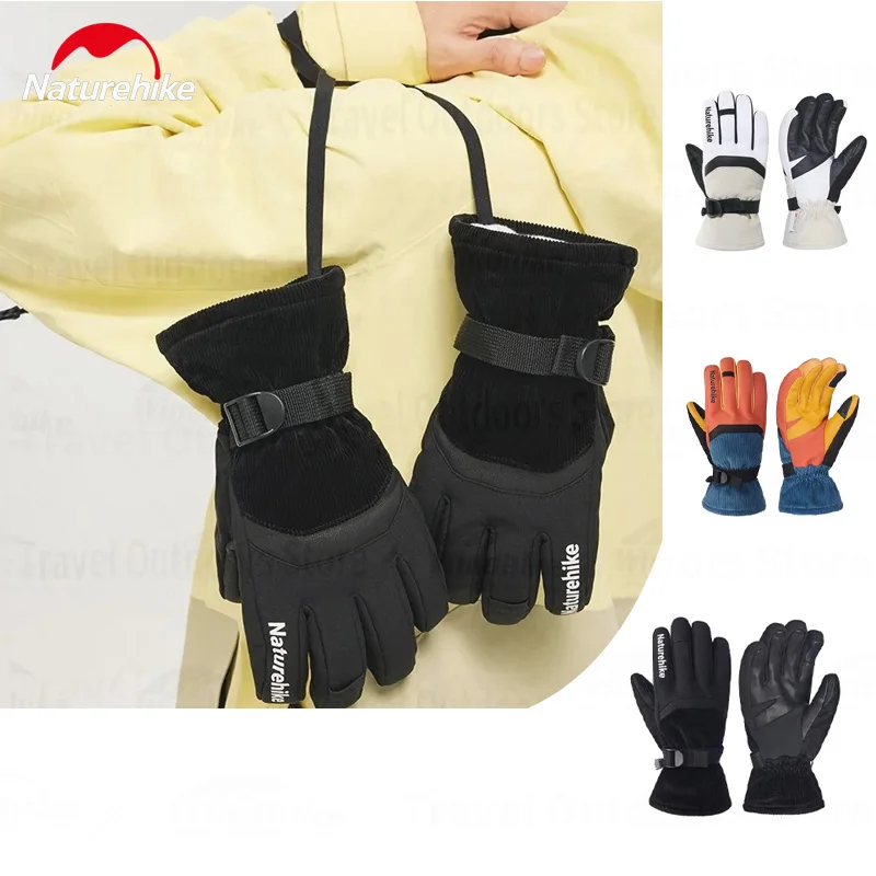 

Зимние перчатки Naturehike: спортивные аксессуары с сенсорным экраном для альпинизма, катания на лыжах и сноуборде, теплые, ветрозащитные, термоперчатки