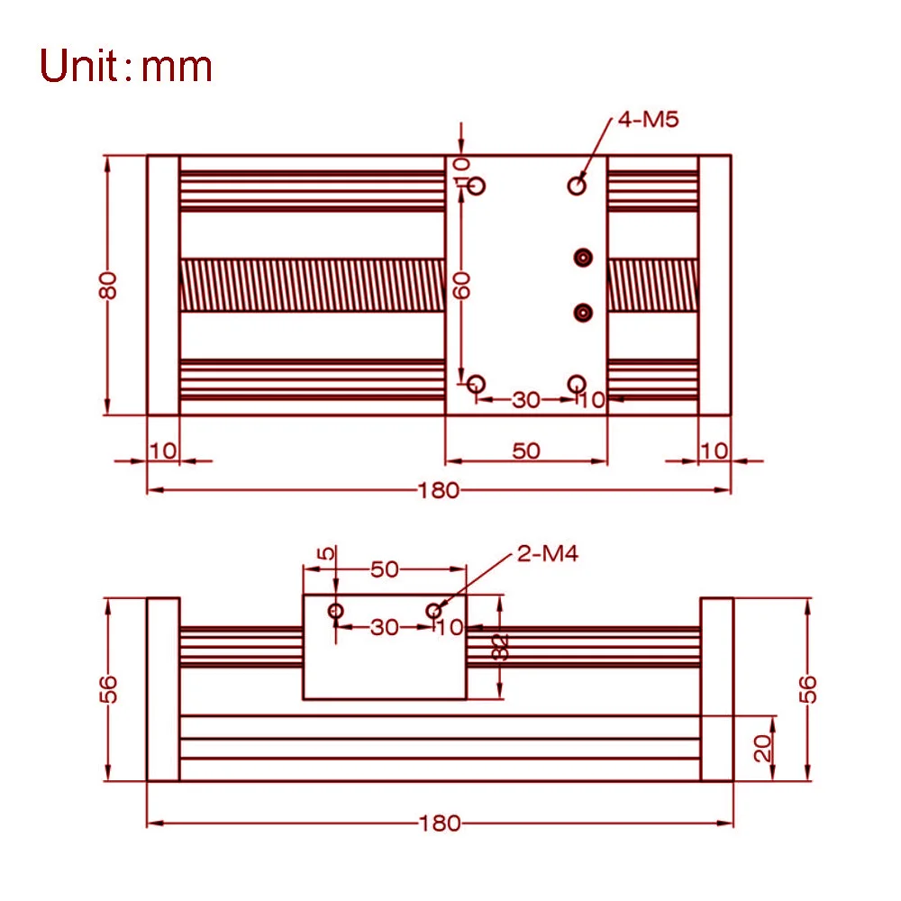 Imagem -03 - Comprimento Eficaz Viagem Dual Eixo Óptico Manual Deslizante Tabela Guia Linear Rail Ballsscrew Sfu1605 com Volante para Cnc 100 mm