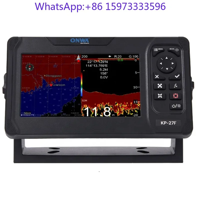 KP-29 9 Inch GPS Chart Plotter Supporting NMEA2000 Marine Position Navigation Equipment