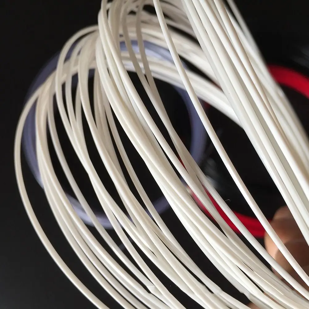 

Synthetic Concave Shape Sport Supplies Top Spinning Ball Racquet Wire Hex Tennis Racket String Angular Polyester Thread