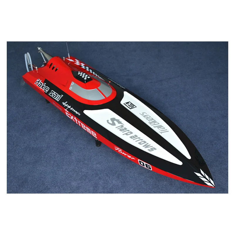 DTRC G30C 30CC Red Fiber Glass Gasoline Racing ARTR RC Boat W/O Radio System Servos Speedboat Boy Toys Model Gift Fun TH02709