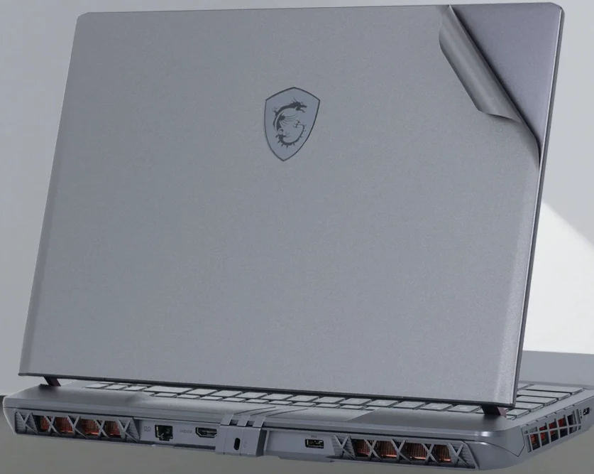 for MSI Titan 18 Ultra 2025，Titan 18 HX A14V，Titan 18 HX AI A2X A2XW A2XWJG 2025 Pre Cut Laptop Vinyl Decal Cover Sticker Skin