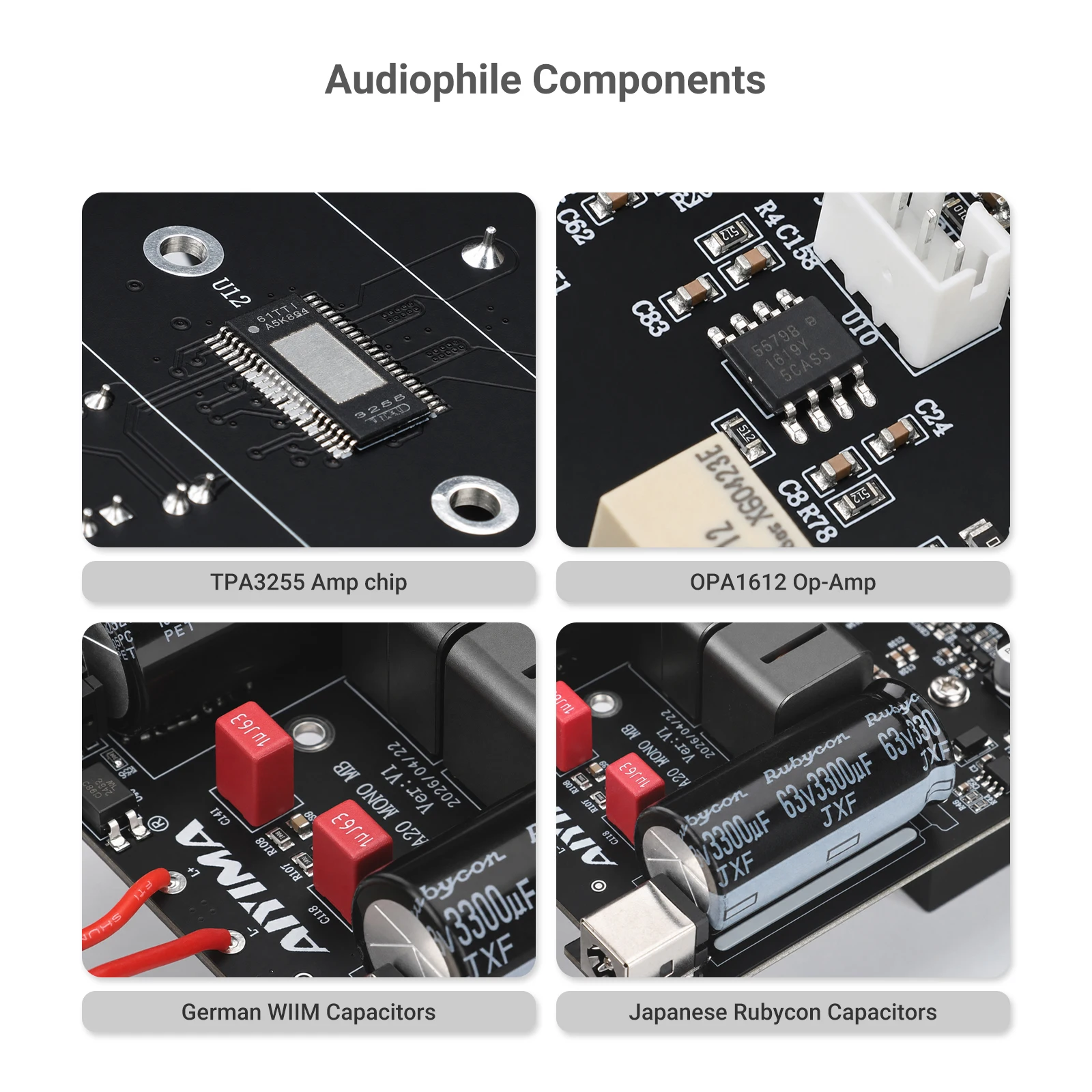 AIYIMA A20 MONO PFFB TPA3255 Power Amplifier 300W Class D MONO Amp XLR RCA TRS Input Sub Out HPF Home Audio 12V Trigger VU Meter view 5