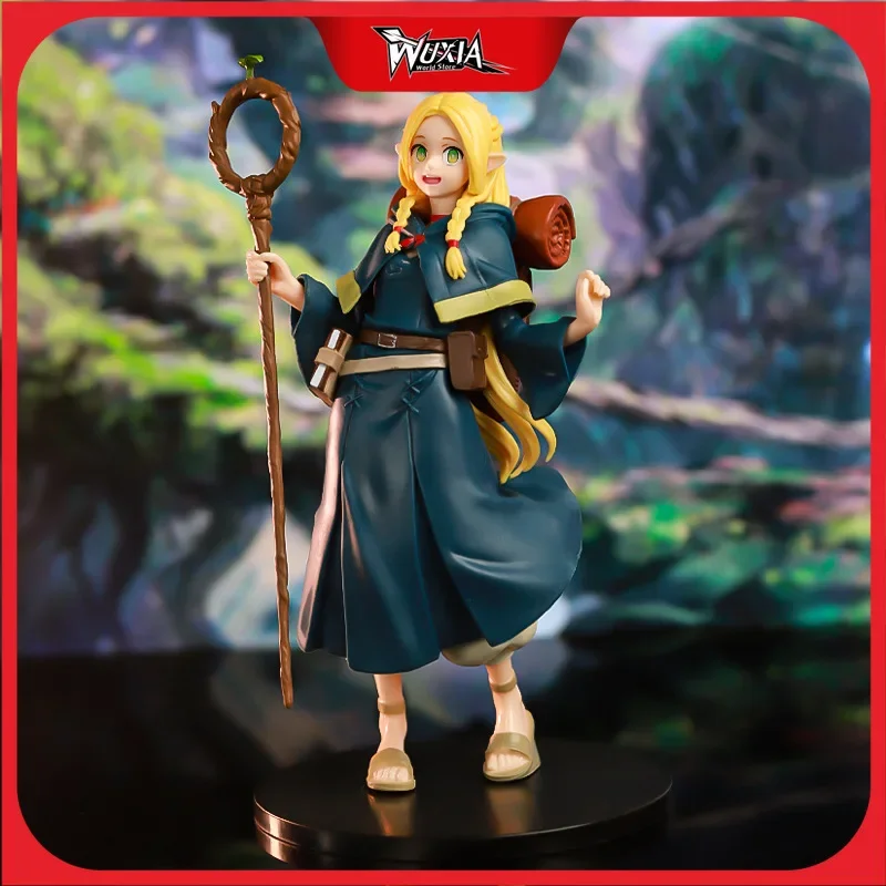 17CM Anime Dungeon Meshi Marcille Donato Figure Standing Delicious in Dungeon PVC Model Toy Gifts Action Figure Doll in Stock