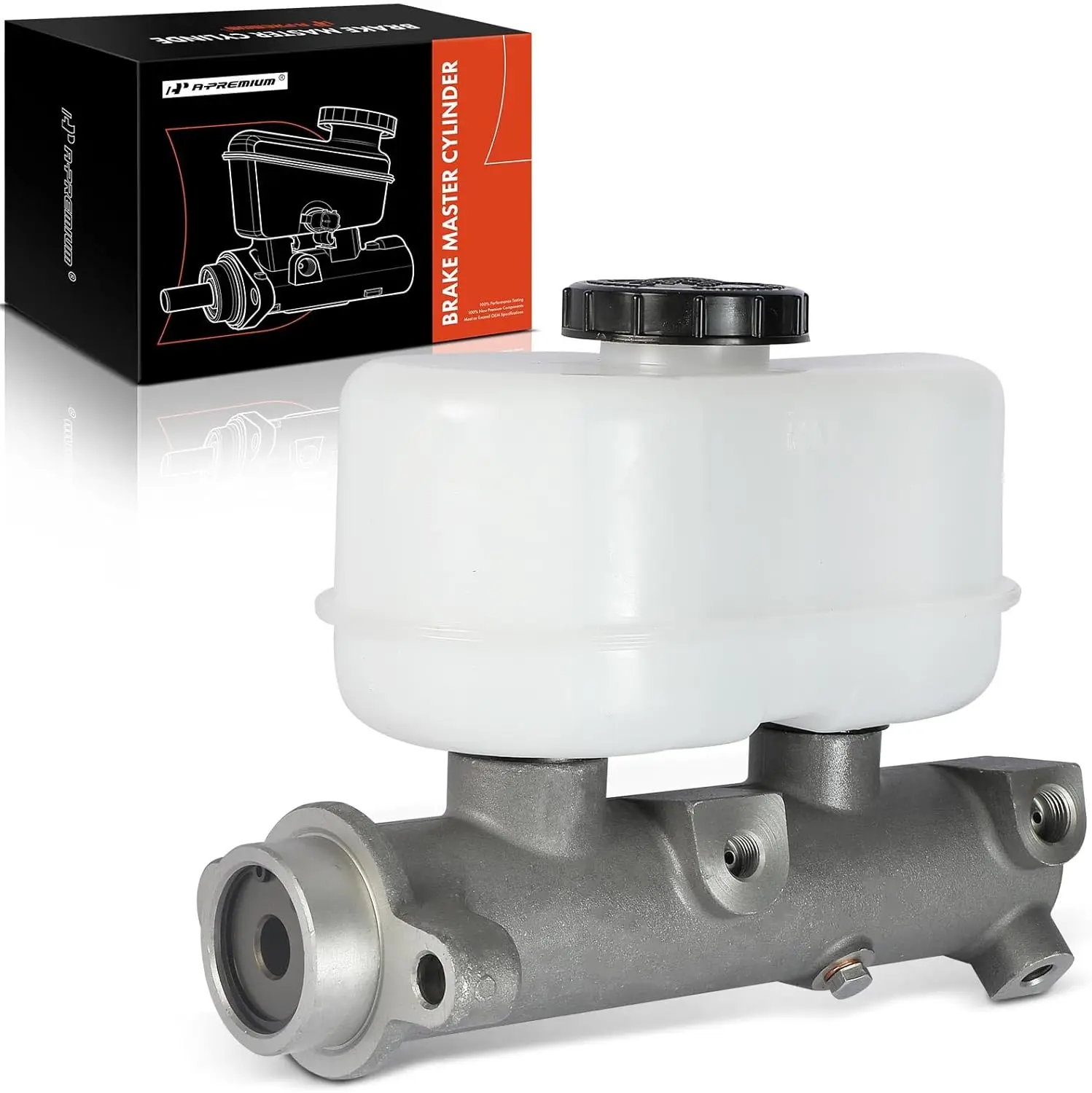 

Premium Brake Master Cylinder with Reservoir & Cap for Ford Excursion, F-Series Super Duty Trucks - Compatible 1999-2014 Models