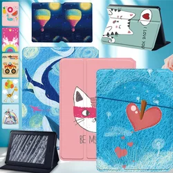 For Amazon Kindle 10th Gen 2019/8th 2016/Kindle Paperwhite 1 2 3 4 5 (5th 6th 7th 10th 11th) Leather Cover Stand Tablet Case
