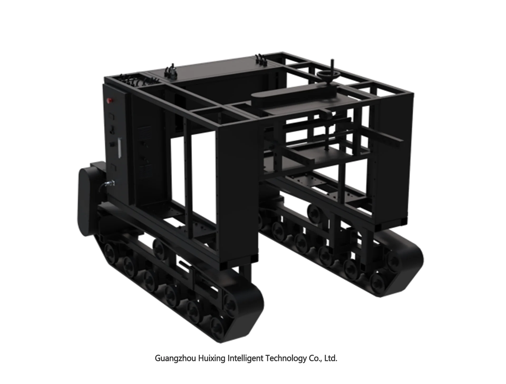 هيكل متجري شديد التحمل، تحميل 200 كجم، منصة روبوت لجميع التضاريس للاستخدام الخارجي/التعدين/الزراعة، مع ROS & CAN #2