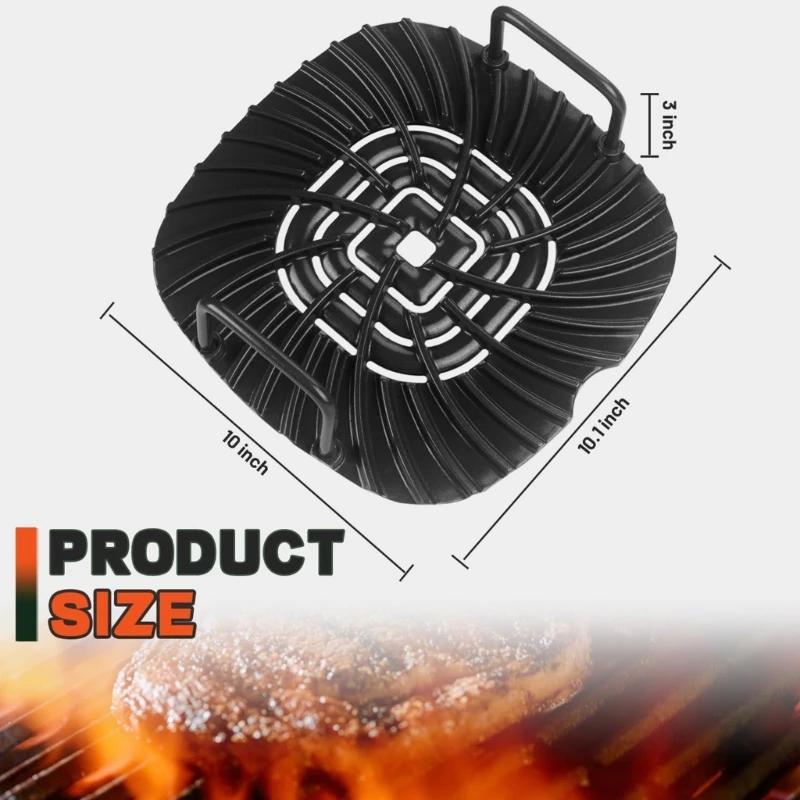 Grill Grate for AG300 AG400 AG302 EG201 LG450CCO LG450CO IG351A IG302Q Air Fryers Grill Griddle Part with Handles