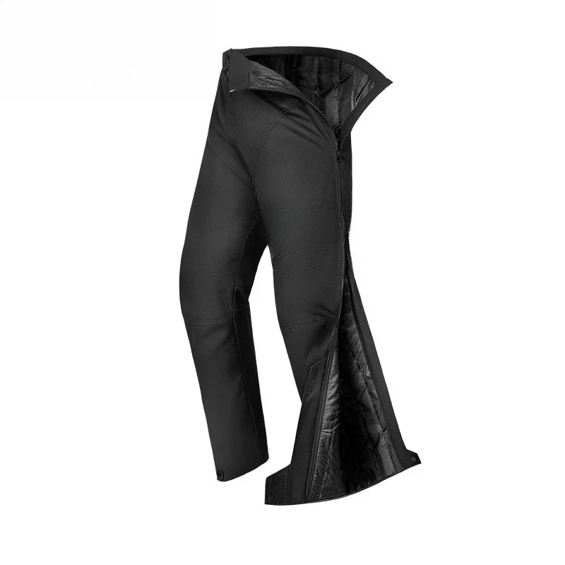 Motorcycle riding pants winter warm racing speed pants windshield locomotive riding protection cold electric heating quick