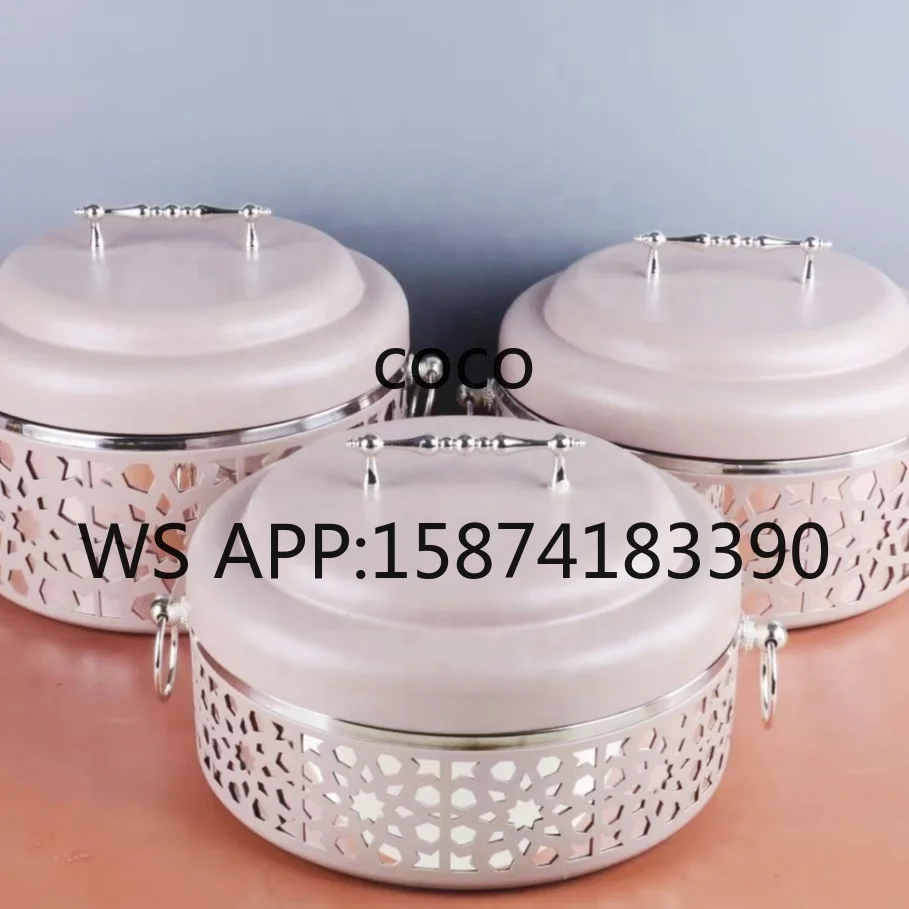 Food Warmer Set for Dining Table, Casseroles Included Complete Cookwares Set for Daily Use