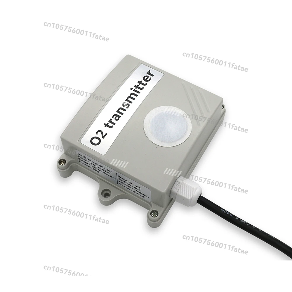 

485 Output 24v Gas Concentration Detector Sensor Industrial Oxygen Sensor