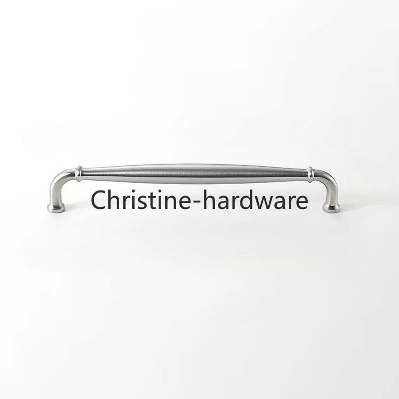 Brass Furniture Handles Modern Matt Silver Pulls Wardrobe Dresser Cupboard Cabinet Drawer Wine Bar Brushed Nickel
