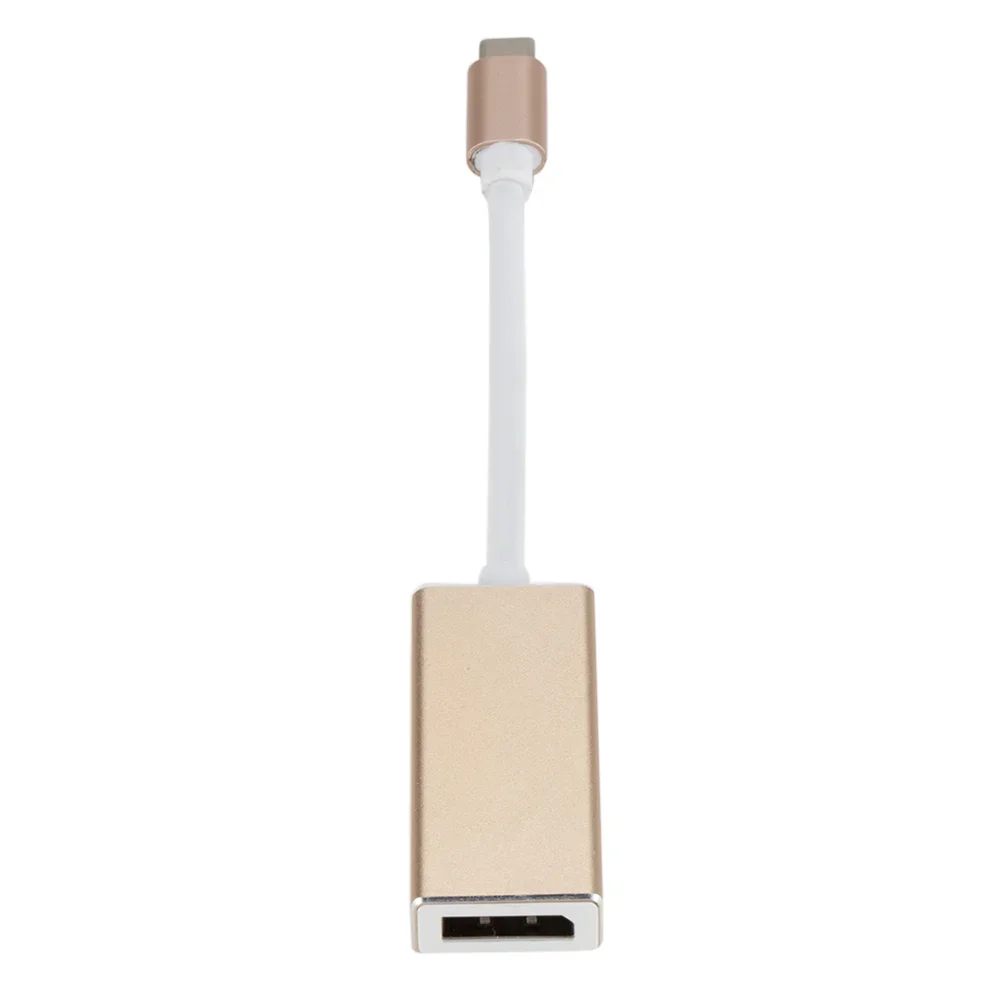 Adapter USB-C na Mini DP Kabel typu c na DP Kabel USB typu C na DisplayPort Konwerter Plug and Play dla MacBook Air MacBook Pro