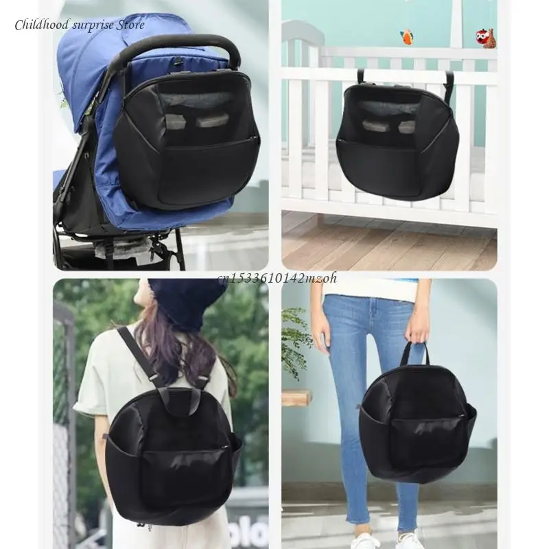 Stroller Pram Bag Organiser Multifunctional Baby Pram Storage Bag Baby Changing Bag Backpack for Dropship