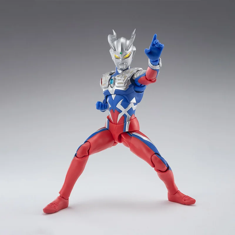 Bandai Original SHFiguarts SHF In shock Ultraman ZERO NEW GENERATION STARS Anime Action Figure Finished Model Toy Gift for kids