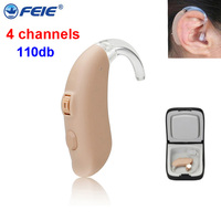 4-Channel Digital Hearing Aid For The Elderly Sound Amplifier Wireless High Power Adjustable Hearing Aid Headset Volume Amplifie