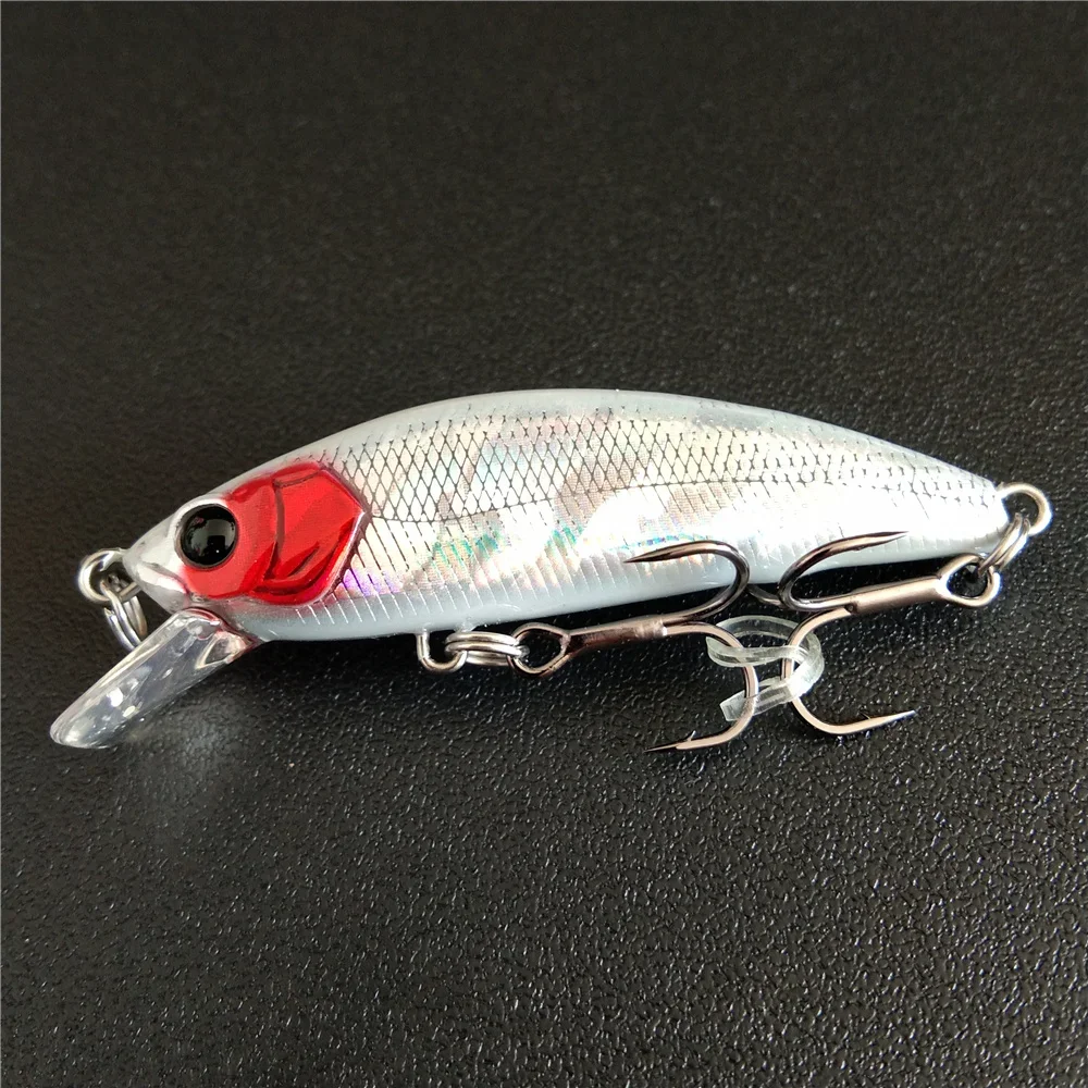 1pc 5cm 5g Sinking Minnow Fishing Lure Artificial Trout Ajing Stream Lake Jerkbait Rockfishing Hard Baits