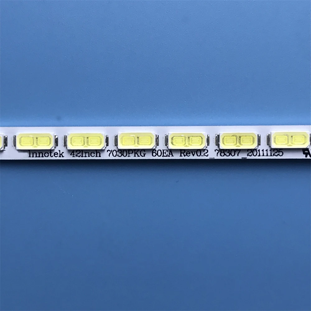 LED Backlight Strip 60 Lamp for T420HVN01.0 42LD420 42LS570T 42ls5700 42ls4600 42LS575 Innotek 42Inch 7030PKG 60ea