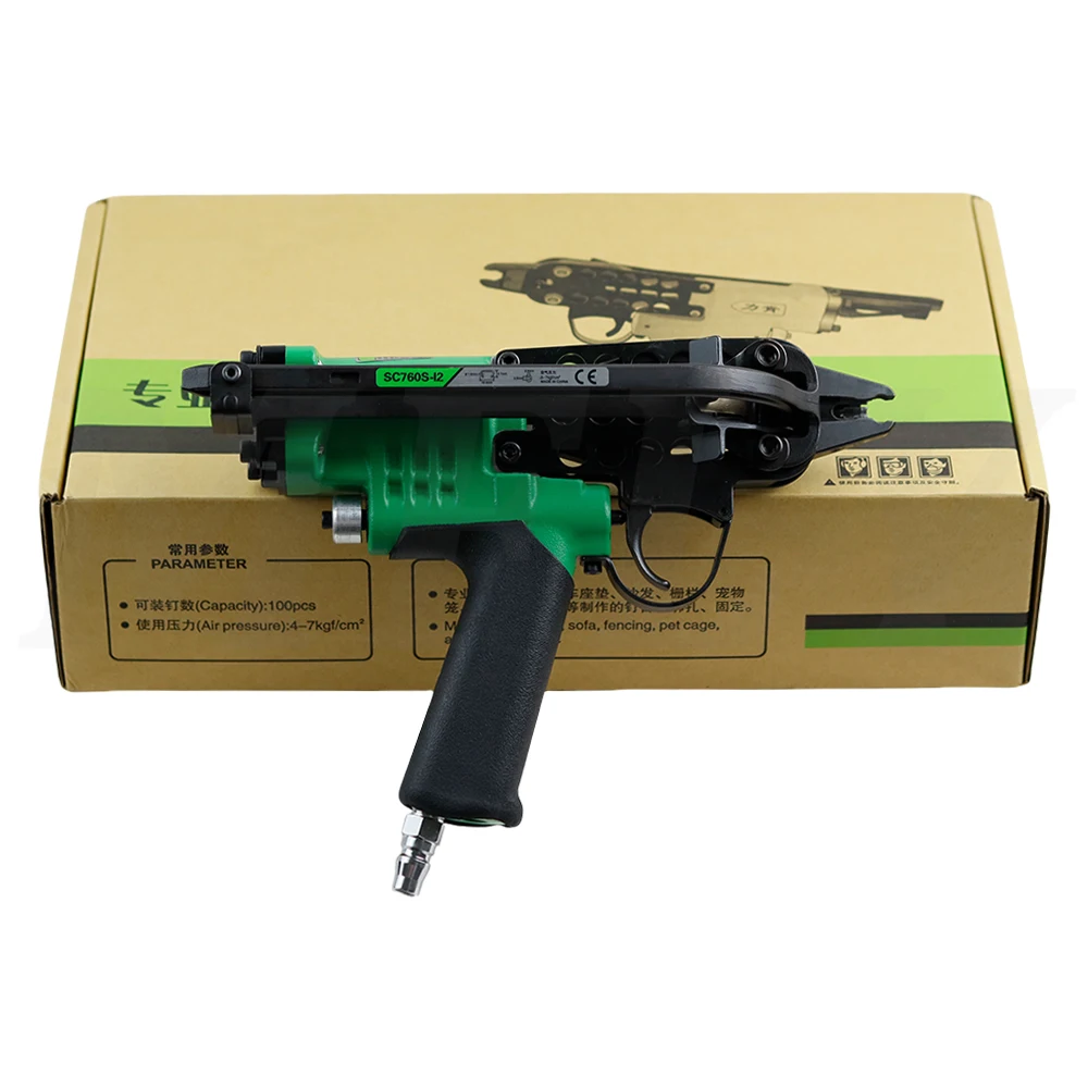 Top Quality Tyre SC7E/760C C Ring Pliers Tool Air C-type machine Nailer pneumatic nail gun