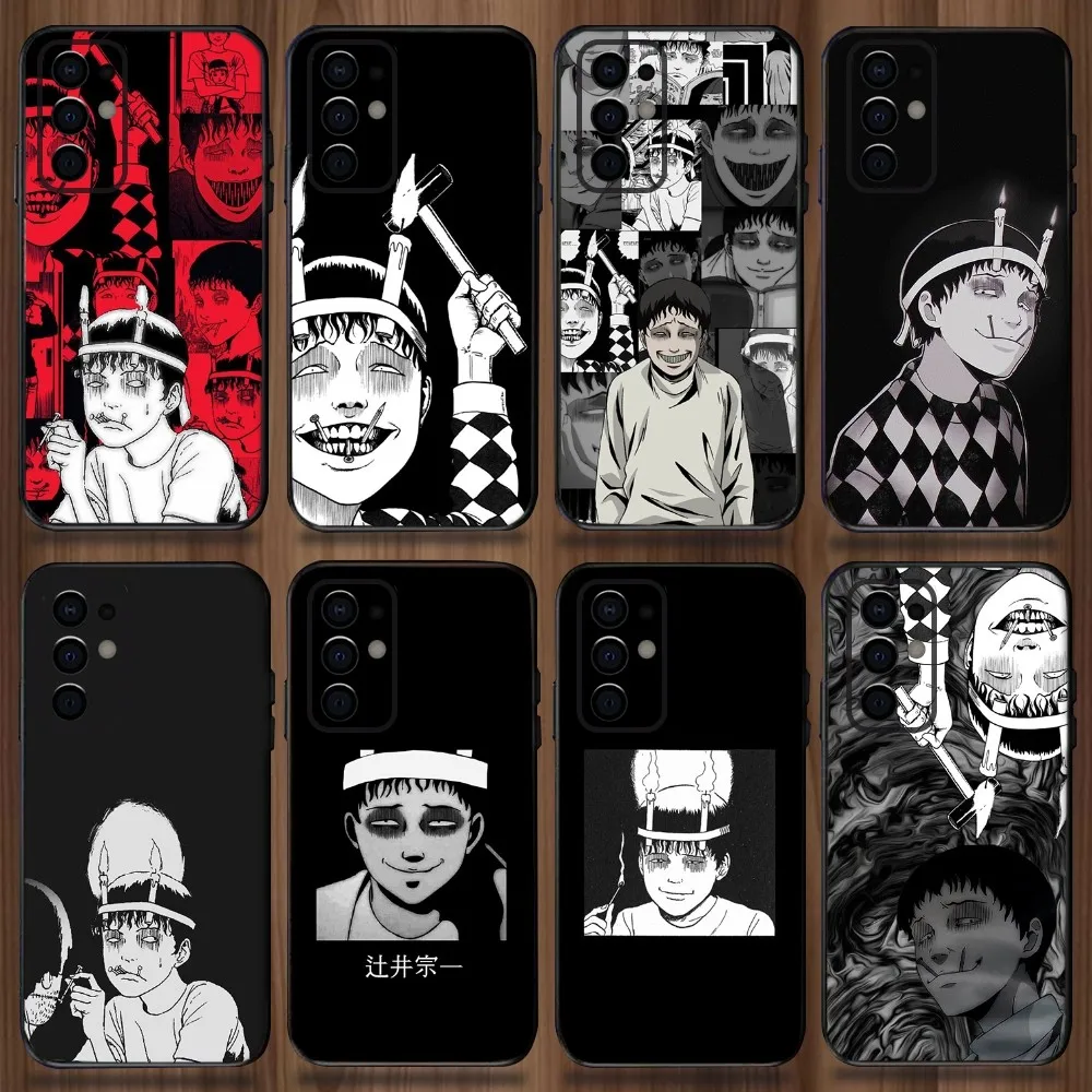 

Anime S-Souichi Tsujii Phone Case For Samsung Galaxy A13,A21s,A22,A31,A32,A52,A53,A71,A80,A91 Soft Black Cover
