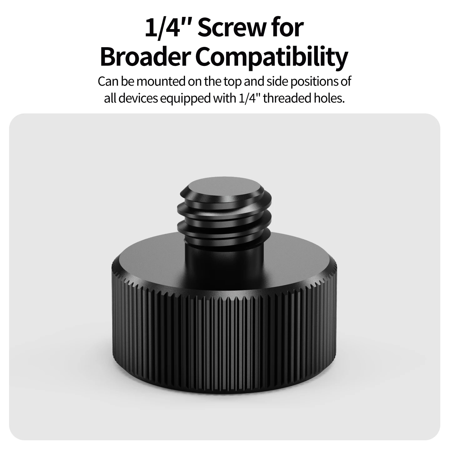 Bgning Wasserwaage mit 1/4-Zoll-Schraube aus Aluminiumlegierung, hochpräzise, für Sony, Canon, Panasonic DSLR-Kamera, Kamerakäfig, Stativ, Gimbal, Telefonclip – Detail 4