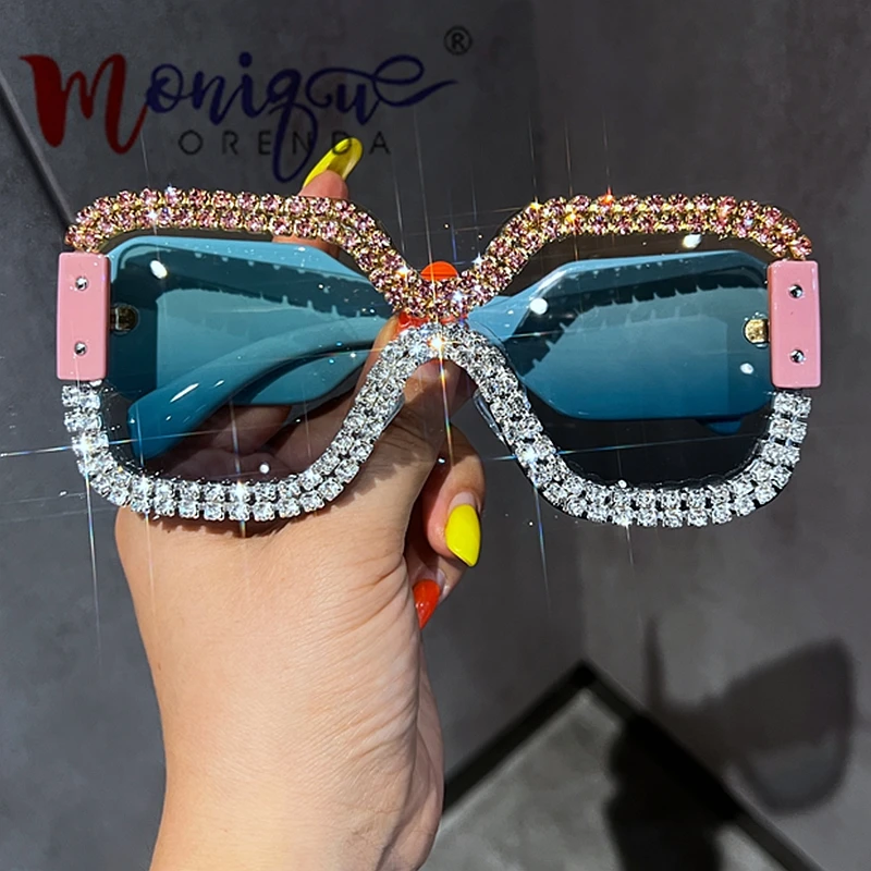 Ponadgabarytowe okulary przeciwsłoneczne dla kobiet marka projektant duże oprawki Punk okulary przeciwsłoneczne męskie okulary Gafas De Sol Hombre