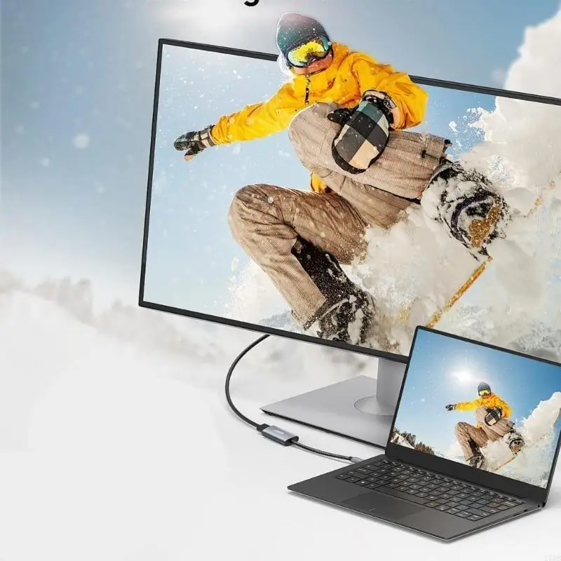 Adaptador versátil DVI D a VGA para conexión perfecta entre dispositivos sin necesidad controlador Cable con TPE 23