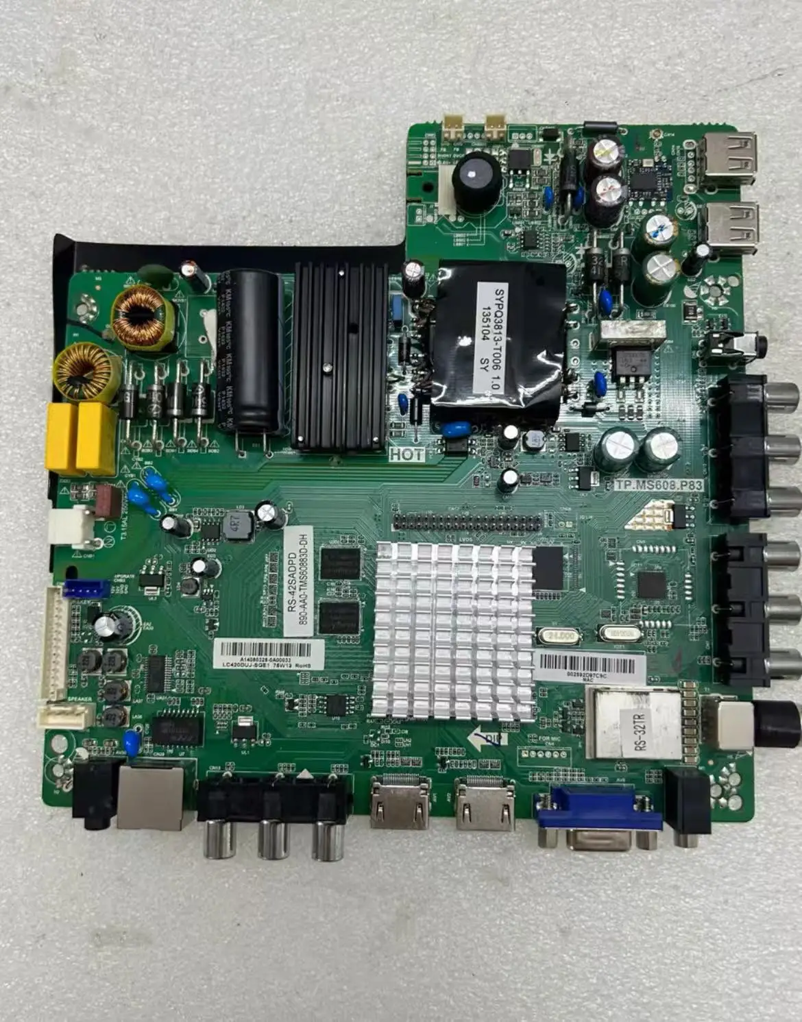 

Оригинальная новая TP MS608-P83 Android сеть Smart TV ЖК-телевизор универсальная основная плата WiFi плата