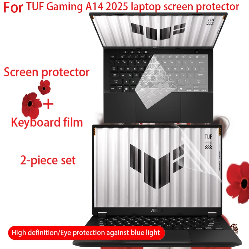 For ASUS TUF Gaming A14 2025 2024 laptop screen protector FA401K computer keyboard film FA401U accessories FA401W scratch-proof