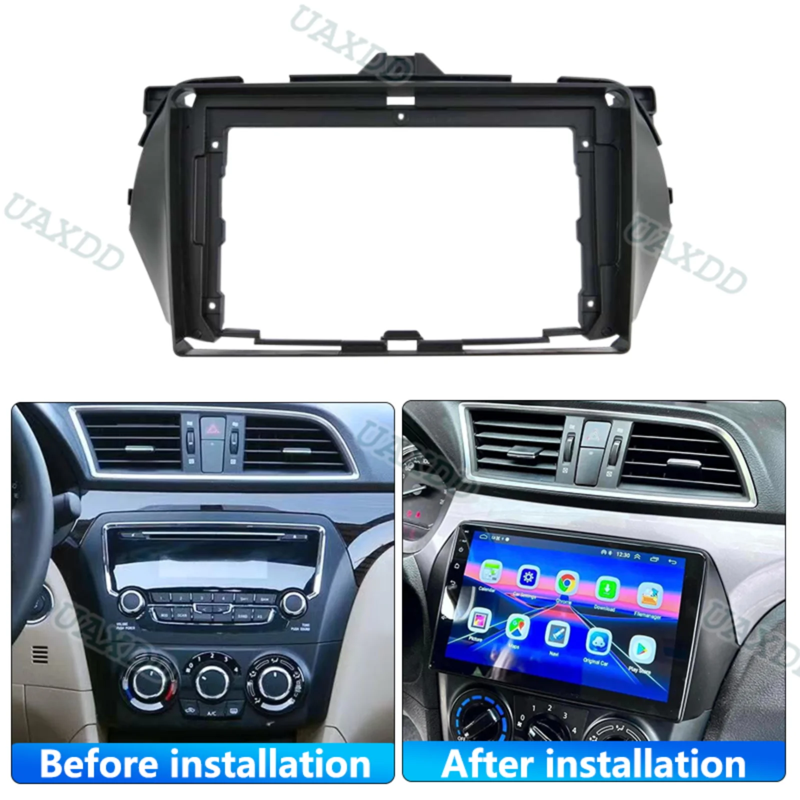 For 2015  Suzuki alivio ciaz 9inch Car cd radio android stereo frame panel fascia audio player screen cables navigation harness