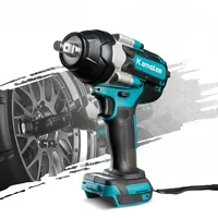 SAT for Kamolee DTW700 1800 N.M Torque Brushless Electric cordless Impact Wrench 1/2 In Lithium-Ion Battery For Makita 18V