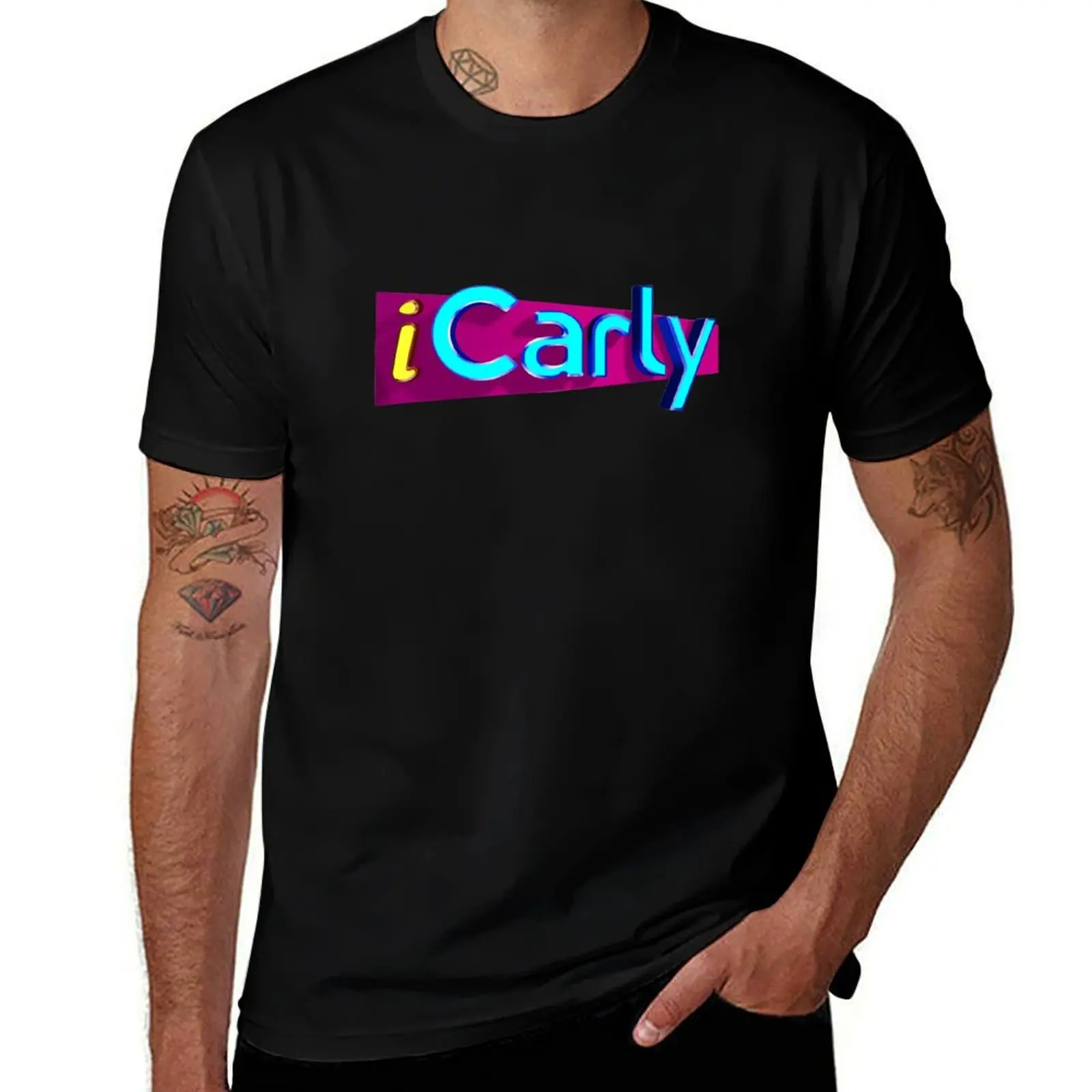 ICarly T-Shirt Large Size Short Sleeve T-Shirt