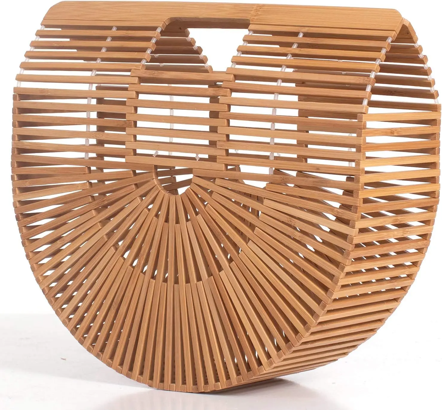 

Сумка-тоут из бамбуковой соломки ручной работы для женщин, натуральная пляжная сумка, летний аксессуар