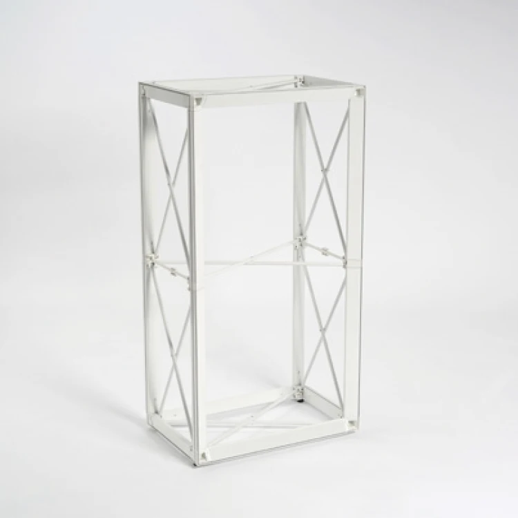 10x8ft الألومنيوم الشخصي التوتر النسيج المحمولة كشك المعرض أجزاء مختلفة لتزيين كشك عرض التجارة كله