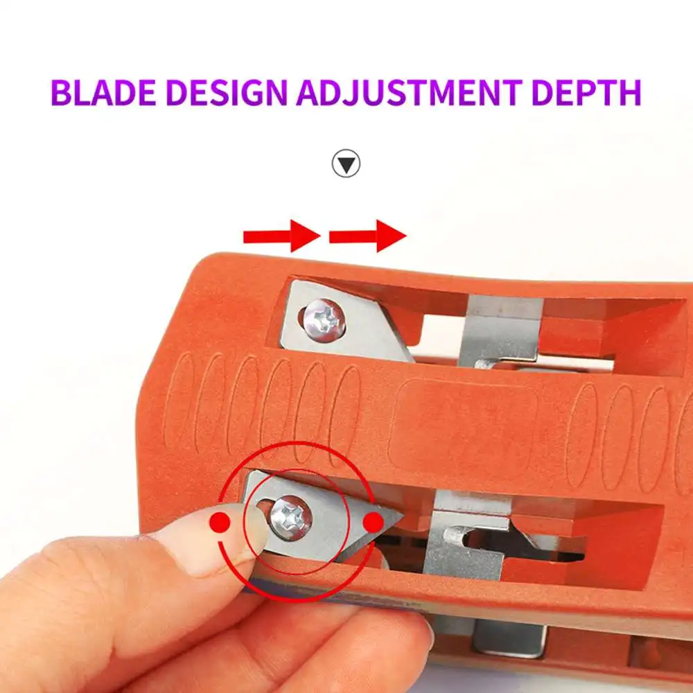 Recortadora de doble filo, máquina de bandas laterales, recortadora de cola de cabezal de madera para plástico, PVC, madera contrachapada, herramienta Manual para carpintería